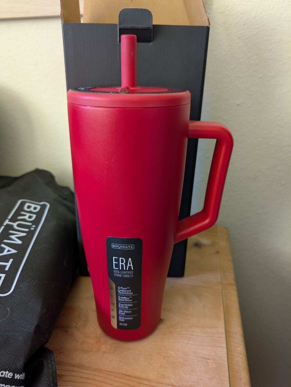 Brumate 40 Oz Era Red NWT NIB